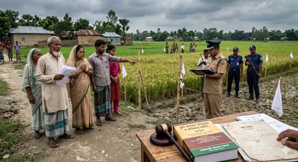 অবৈধ ভূমি দখল: জানুন আপনার আইনি অধিকার ও করণীয়